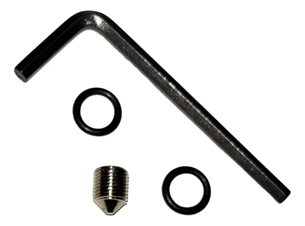 Kit empaque y prisionero con llave para modelos caÃ±on intercambiable