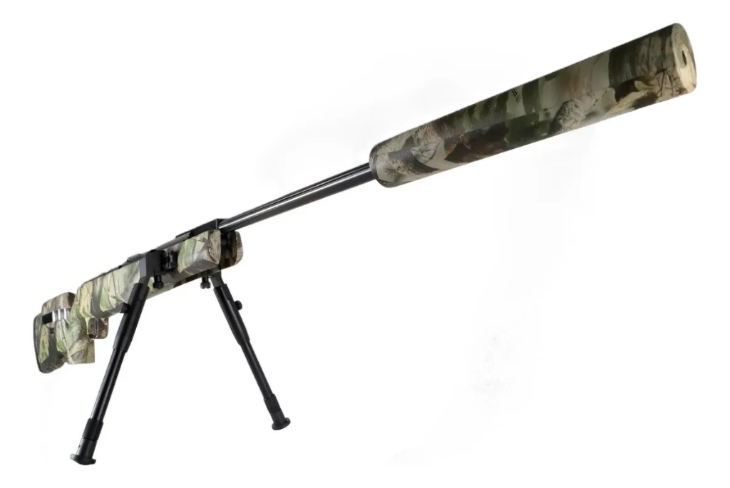 AZTK Rifle Nitro Pistón 5.5 mm SNIPER_CAMU Alta Potencia 