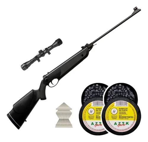 [KT.2063_55.6032432.02.DPM_55] Diabolos 5.5 Magnum 240 Pzs + Rifle Marksman 2063 4x32 Nuevo