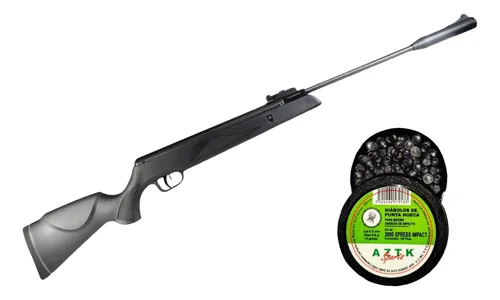 Rifle 5.5mm Cuervo Aztk + Diabolos + Mira