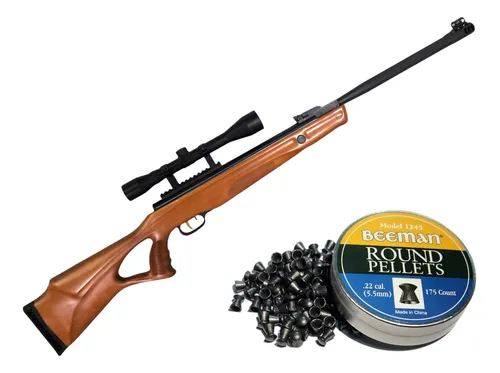 Rifle Beeman Nitro Piston 10620gp 5.5mm + Mira + Diabolos