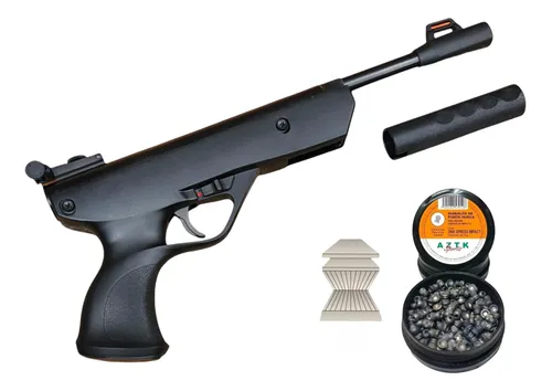 Pistola 1020gp Beeman Nitro Piston + Diabolos Aztk Cal. 4.5