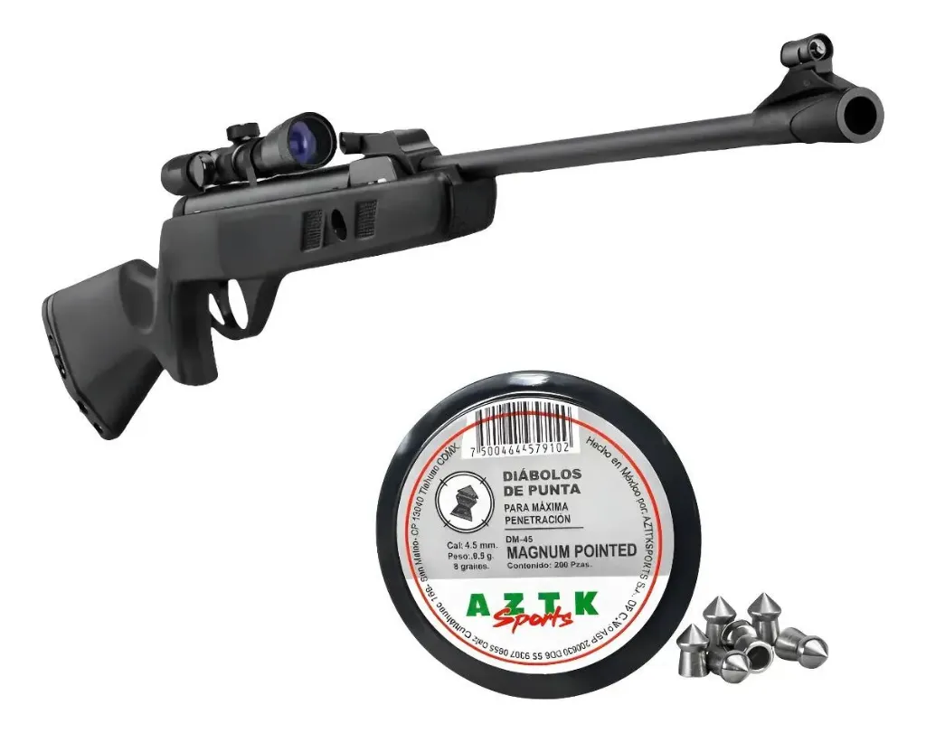 Aztk / Colibrí Rifle | Rifle Lanzador De Aire 4.5mm 590 Fps