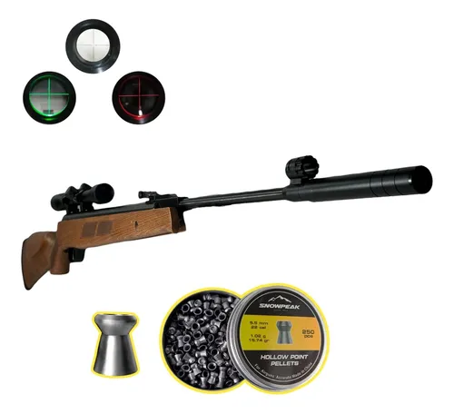 Rifle Aztk Nitro Piston Magnum Classic + Diabolos 5.5 + Mira