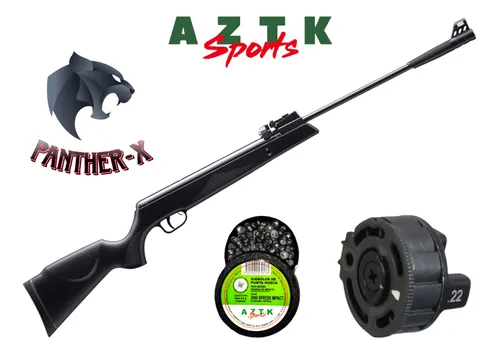 Rifle Panther-x Aztk Nitro Piston Con Cargador De 12 Tiros