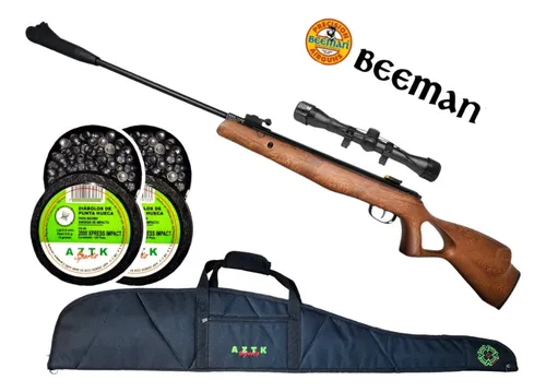 Rifle Beeman Nitro Piston Alta Potencia Funda Mira Diabolos