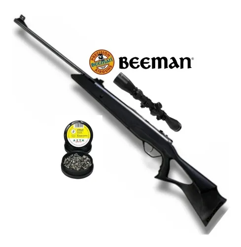 Diabolos 5.5 Magnum 240 Pzs + Rifle Beeman Longhorn + 4x32