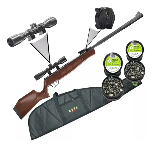 Rifle Np Crosman Trailhawk Mira 4x32 + 240 Diabolos+funda