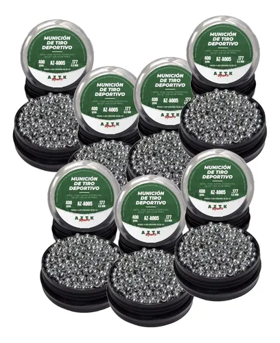 Balines Acero 4.5mm Para Tiro Deportivo Aztk, 7-pack, 2800