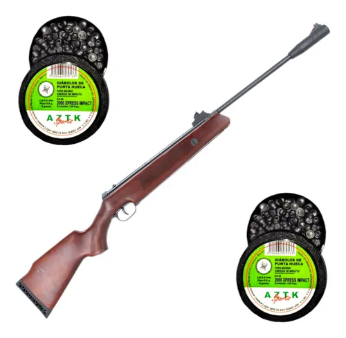 Diabolos Xpress Impact 5.5 240 Pzs + Rifle Beeman Jackal