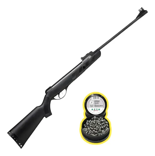 Aztk / Colibrí Rifle Lanzador De Aire 4.5mm + Diabolos Aztk