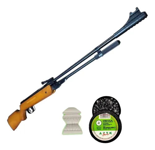 [KT.B3-3_55.DPX_55] Rifle Resorte Aztk Lince Media Potencia 5.5mm
