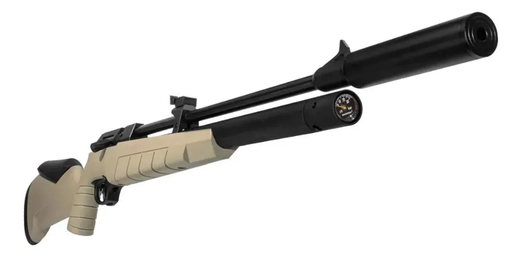 AZTK Rifle PCP 5.5 mm V-RAPTOR Tactico  Alta Potencia con Cargador de 10 tiros Polimero Gen3