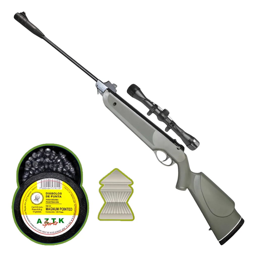 Rifle / Carabina Aztk Marksman 2063 Plus Diabolos 5.5 + Mira
