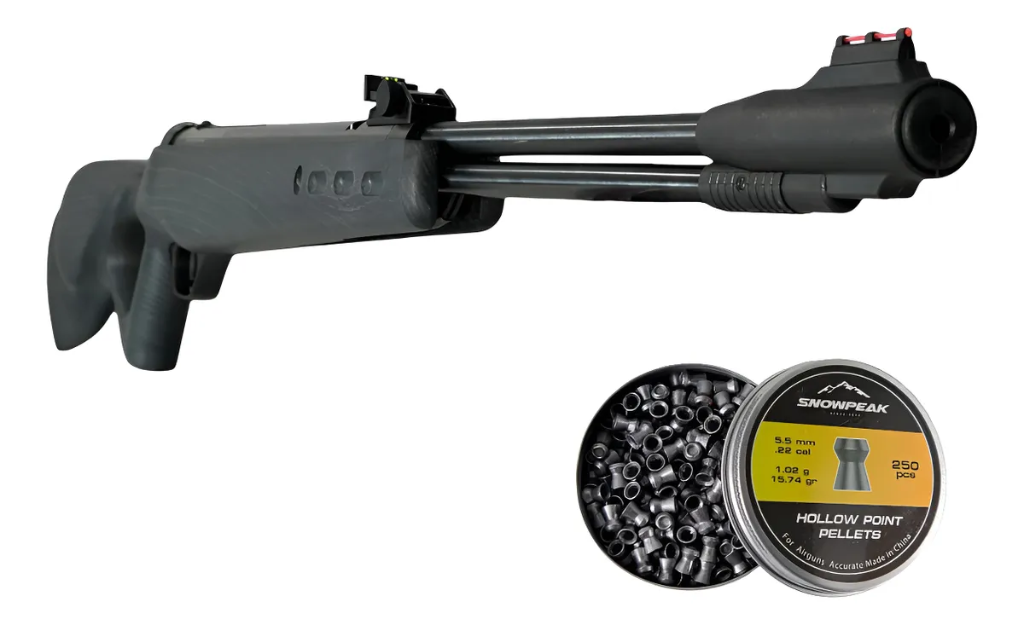 Rifle Jts Artisan Stone Wolf Cargador 10 Tiros + Diabolos