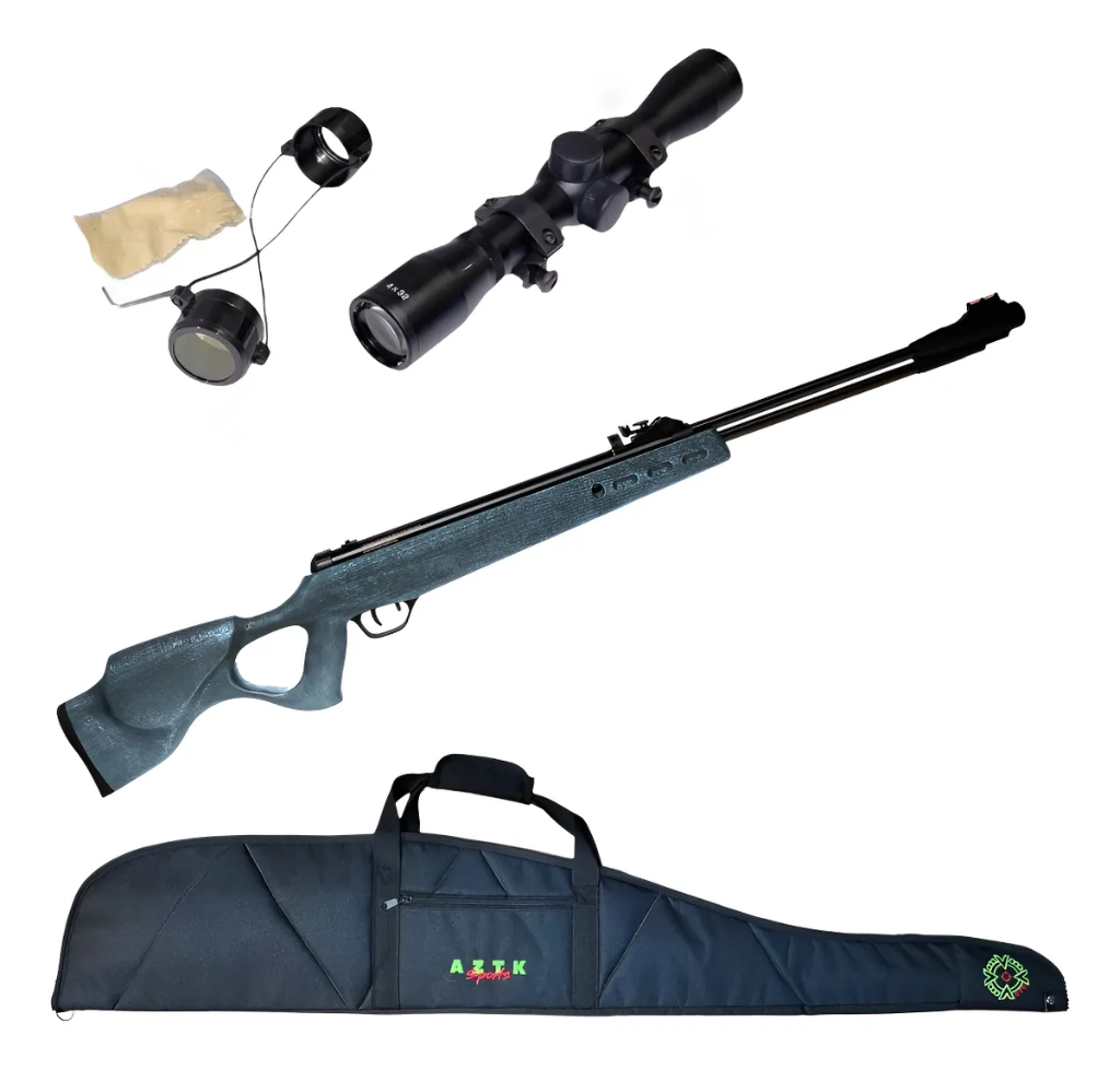 Rifle Jts Stone Wolf De Aire Comprimido + Funda + Diabolos