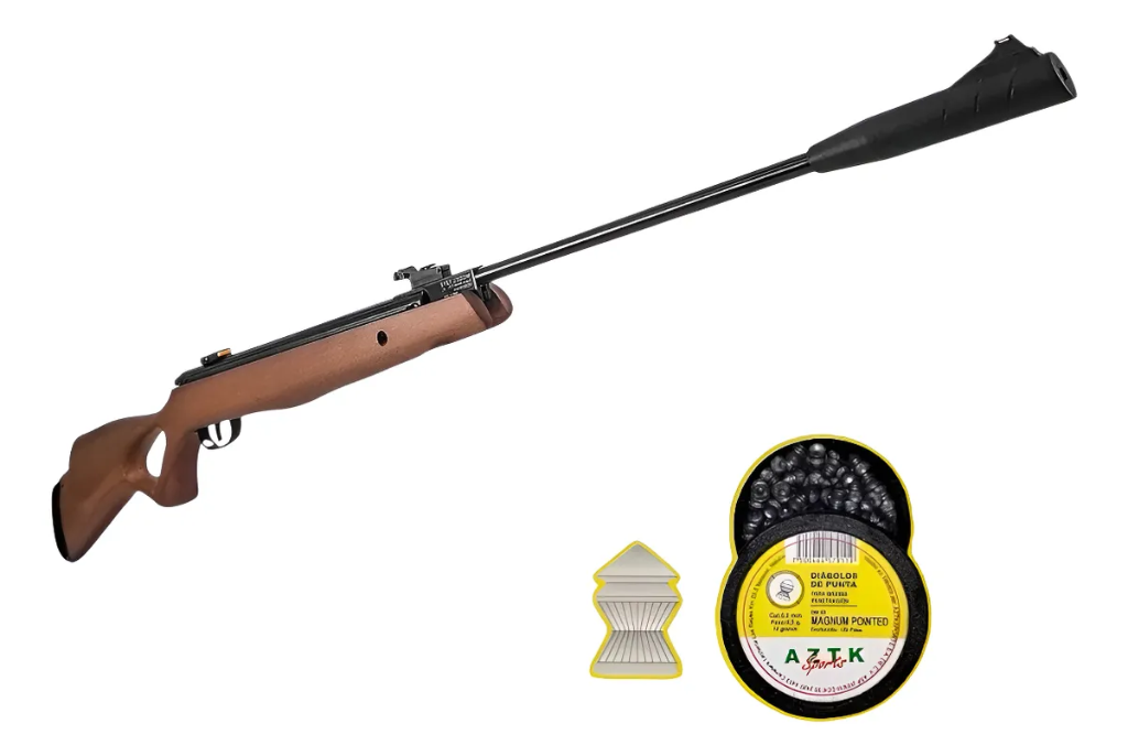 [KT.1210GP_55.DMP_55] Rifle 1210 Beeman Nitro Piston Alta Potencia + Diábolos