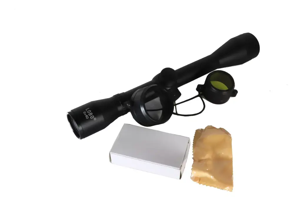 [FG2AZ.6042640] AZTK Mira Telescopica 6 X 40 LOBO Con Jgo. De Montura